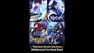 Best Murim Manhwa to Binge Read #shorts