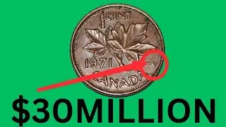 Rare coins Canada 1 Cent a Lot, Value  Pennies Collections $30 MILLION 
