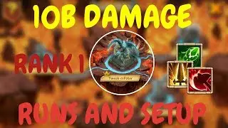 Archdemon l 10B Damage l Rank 1 l Using New Talents l Castle Clash