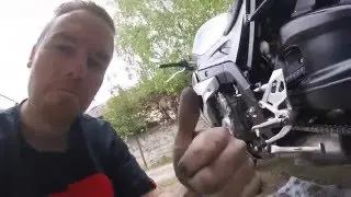 Motorrad Kette reinigen / schmieren mit Kettenmax Premium KurvenradiusTV