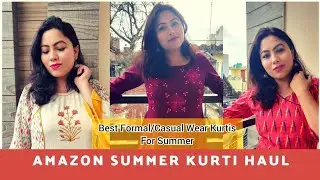 Amazon Kurti Haul 2020 | Kurtis From Amazon |Indian Kurti Haul | Kurti Haul India