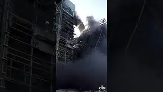 EXPLOSIVES DEMOLITION | Steel Plant #demolition