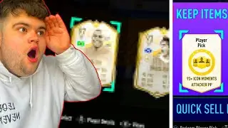 my 93+ icon moments attacker pick...