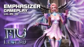 MU Legend - Emphasizer Gameplay lvl 25~40 - F2P - KR