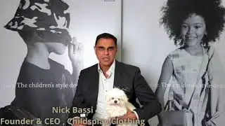 Nick Bassi, Founder & CEO Childsplay Clothing, Winner, Savvy Luxury Award 2021