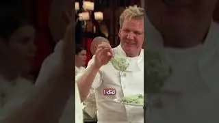 This chef can't even make a SALAD #hellskitchen #gordonramsay #cookingfail