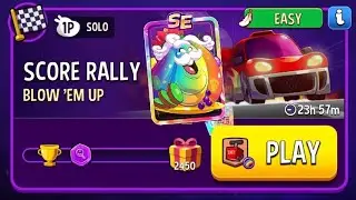 Score rally blow em up 2450 EASY solo challenge match masters 