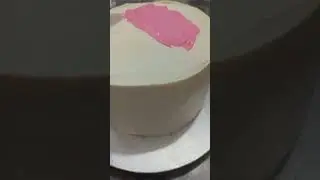 Behind The Scene: Making Of Beautiful Buttercream Birthday Cake #cake #bakingmagic