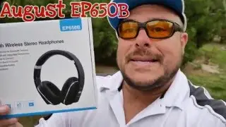 August EP650 Bluetooth Wireless Stereo NFC Headphones