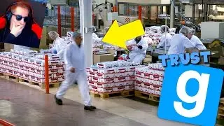 PRINTERS CACH&Eacute;S DANS UNE NOUVELLE USINE KINDER ! GMOD DarkRP
