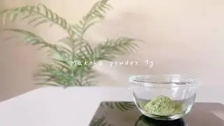 [Baking] Crispy Matcha Green Tea Cookies💚 녹차쿠키