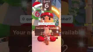 🔥DIA 6 🌲CALENDARIO NATAL ADOPT ME 2023  #adoptme