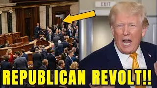 OMG! Trump Panics As House Republicans Revolt Over ICE  Civil War!