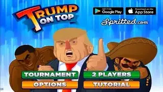 Trump on Top - Fun Parody Game - iOS/Android/Flash - Gameplay Video
