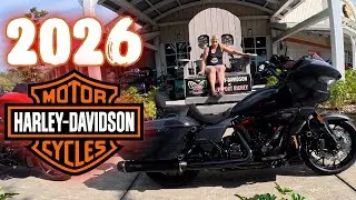 Checking out the 2026 Harley Davidsons at my new home Harley Davidson in New Port Richey FL