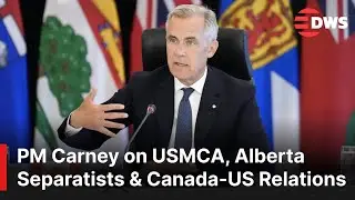 WATCH: Canadian PM Mark Carney Responds to US Interference Concerns | Alberta, Quebec & Trade | AC1E