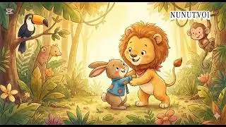 Chota Sher Aur Jadoo Ka Jungle 🦁✨ | Kids Story