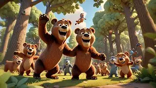 Bobby Bear&rsquo;s Barking Song | Animal Sound Song for Kids | Nursery Rhymes and Preschool Learning