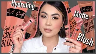 LA Girl Soft Matte Cream Blush Review