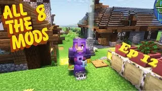 ATM8 Episode 12 - Updating Refined storage and some slime