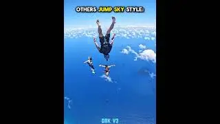 Others Jump Sky Style Vs This Man ☠️ #shorts