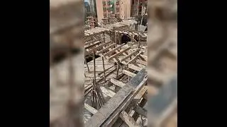 Building a house|Columns rebar|Column boxing|Column casting|Shutter|Hollow pots fixing|Slab Rebar...
