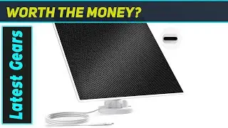 Солнечная панель Dzees USB-C: идеальное решение для питания уличной камеры