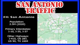 Why San Antonio has the 4th WORST TRAFFIC in Texas