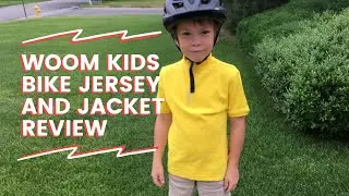 Woom Kids Bike Jersey and Jacket Review