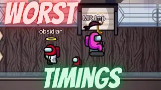 Oh No Oh No Oh No No No- Among Us Bad Timings| funny moments/memes Among Us| #shorts