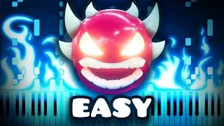 Tidal Wave - Geometry Dash | EASY Piano Tutorial