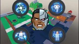 Cyborg gameplay in Project Smash🔵