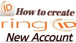 #ring id #Android_bangla_tips24 Ring id একাউন্ট খোলার নিয়ম,how to create ring id account.