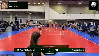 G3 VB 18-1 vs. ID Peak18 National (2026.01.23)