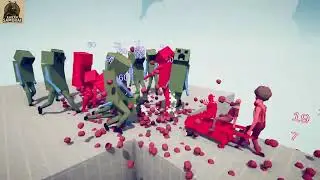 Medium Size MINECRAFT CREEPER Army vs Every God | Tabs Simulator