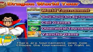 Speedrun DB Budokai Tenkaichi 3 mode world tournament by GIWAN emulator ps2 aether SX2 andorid