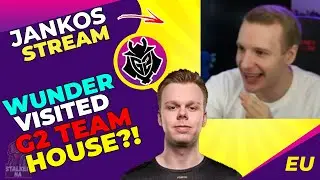 G2 Jankos Reacts to FNC Wunder VISITING G2 House