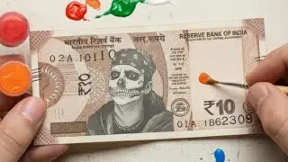I Draw Talwiindar Ji On Indian Currency 🎨