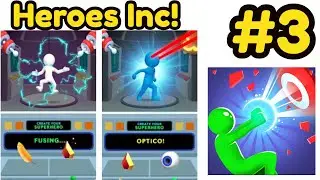 Heroes Inc! Game By Lion Studios Gameplay Walkthrough Part 3 | (IOS - Android)