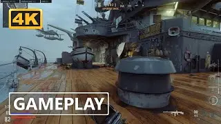 CoD Vanguard Season 4 USS Texas 1945 Gameplay 4K [NEW MAP]