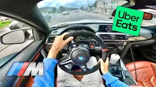 POV UBER EATS IN STRAIGHT PIPED M4&hellip;