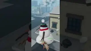 trolling people as a giant snowman part 3 😂 #dahood #dahoodroblox #roblox #robloxfyp