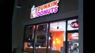 Graeginator at Dunkin Donuts at Mobil Gas Station in Chicago Heights, IL