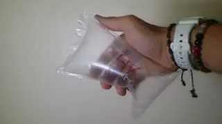 Popping A Plastic Bag In Slow Motion (4K)