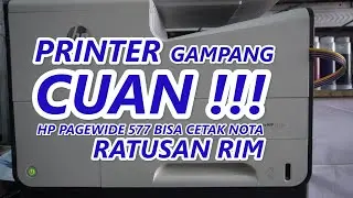 HP PageWide 577 Bisa Cetak Nota Ratusan RIM !! #video #review #printer #cetaknota #tutorial