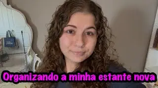 Finalmente tenho uma estante nova para os meus livros 