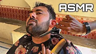 ✂️ ASMR Beard Trim Only Use Scissor & Relaxing Deep Sleep ✂️