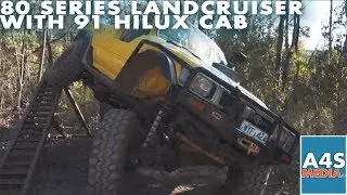 80 series Landcruiser with 91 Hilux cab
