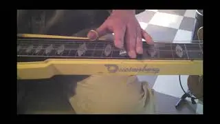 Lap Steel Guitar - thumb slide - Harestua