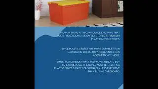 The Perks Of Hiring Plastic Moving Boxes Sydney